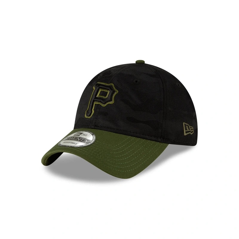 Pittsburgh Pirates Core Classic Replica Black Camo 9TWENTY Adjustable