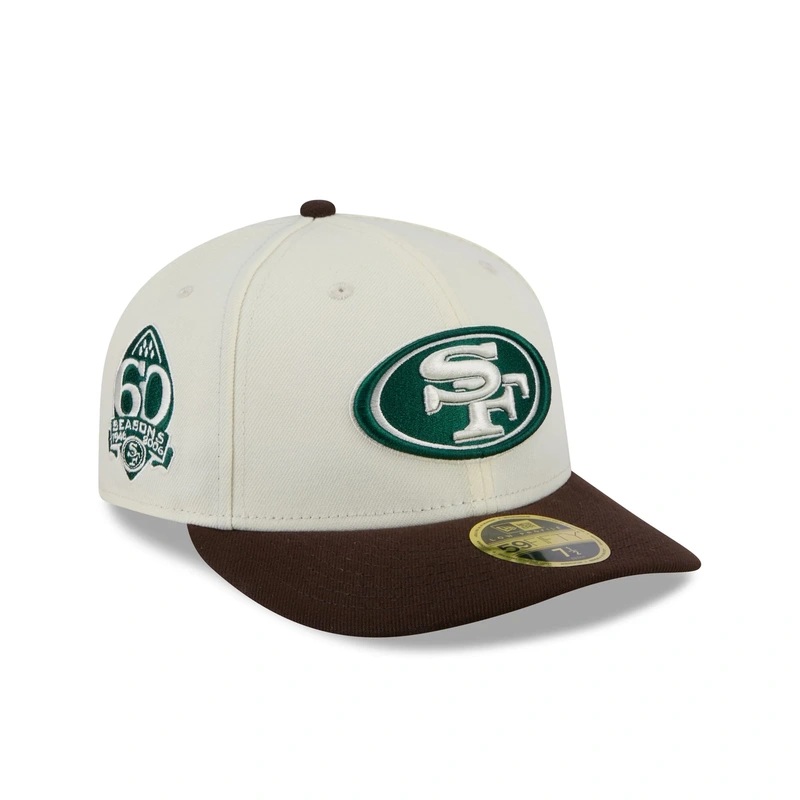San Francisco 49ers Mahogany Dust Low Profile 59FIFTY Fitted Hat