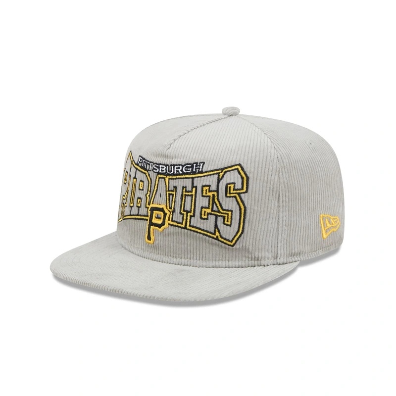 Pittsburgh Pirates Gray Cord Golfer Hat