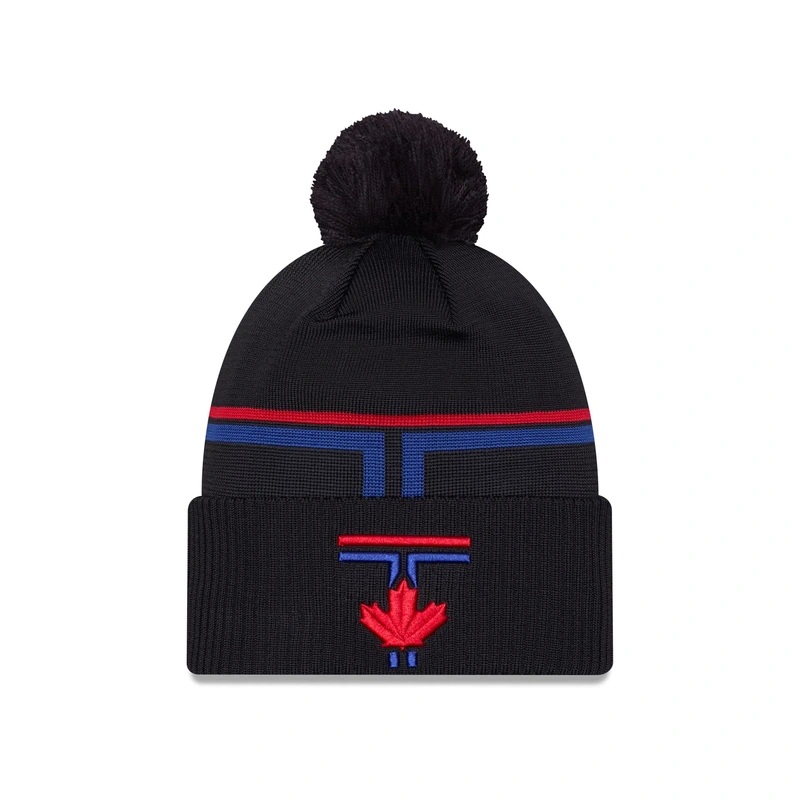 Toronto Blue Jays City Connect Pom Knit Hat
