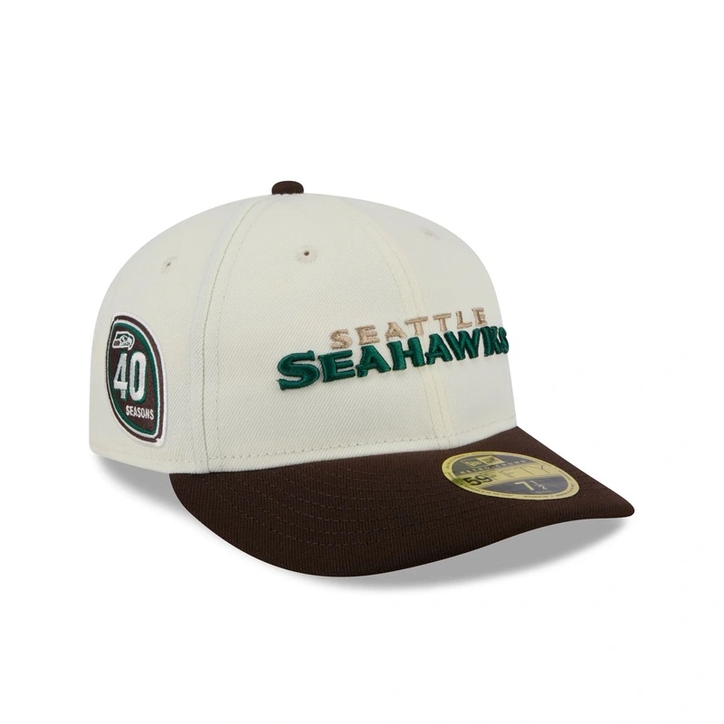 Seattle Seahawks Forest Visor Retro Crown 59FIFTY Fitted Hat