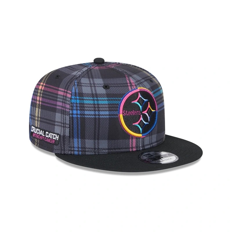 Pittsburgh Steelers 2024 Crucial Catch 9FIFTY Snapback Hat