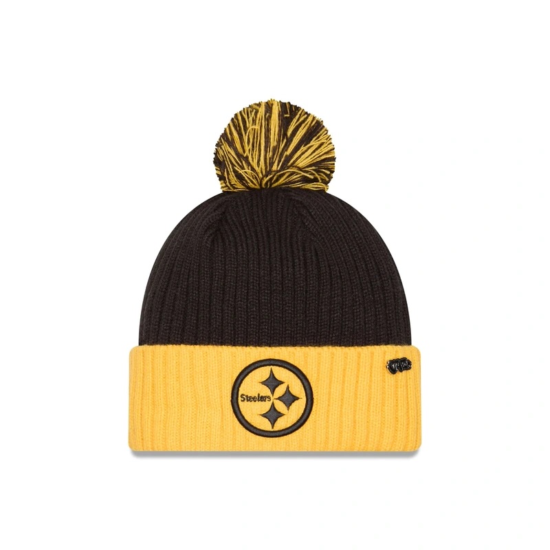 Pittsburgh Steelers 2024 Inspire Change Pom Knit Hat