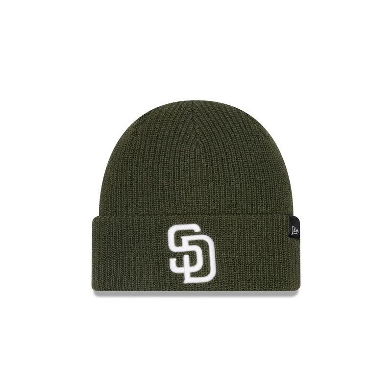 San Diego Padres Green Merino Wool Knit Beanie