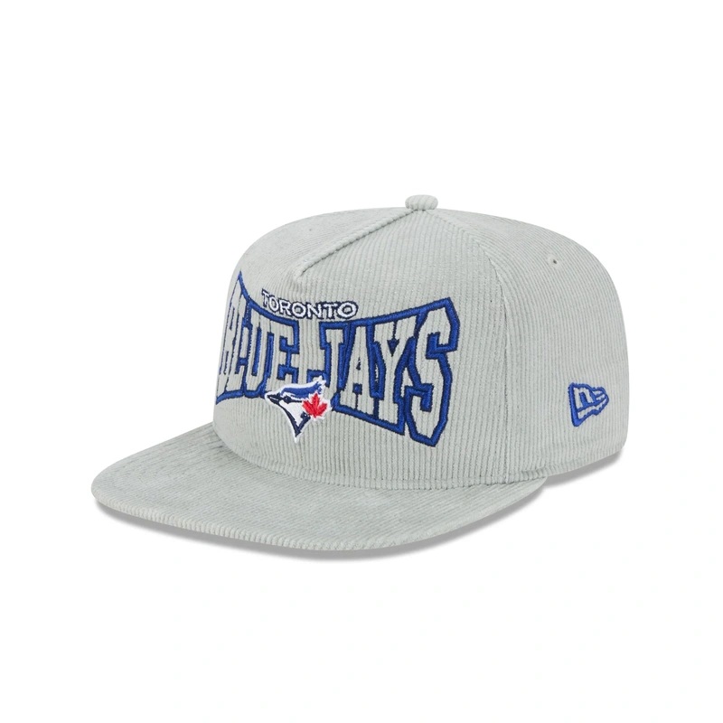 Toronto Blue Jays Gray Cord Golfer Hat