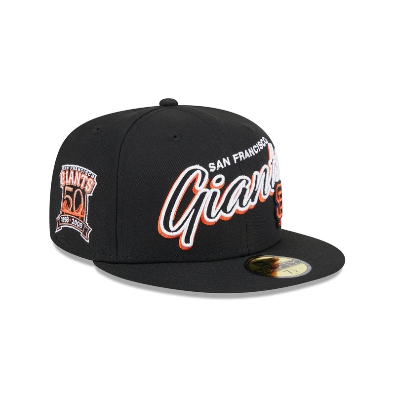San Francisco Giants Script Sided 59FIFTY Fitted Hat