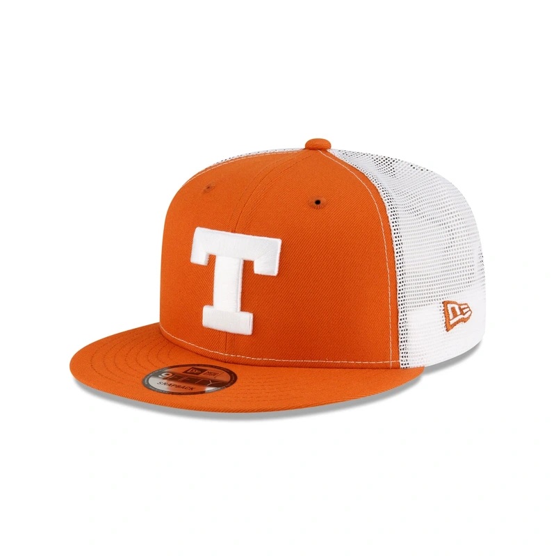 Texas Longhorns Chrome White 9FIFTY Snapback Hat