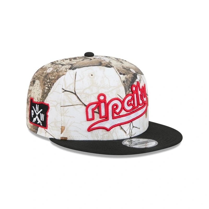 Portland Trail Blazers 2024 Country x City Realtree 9FIFTY Snapback Ha