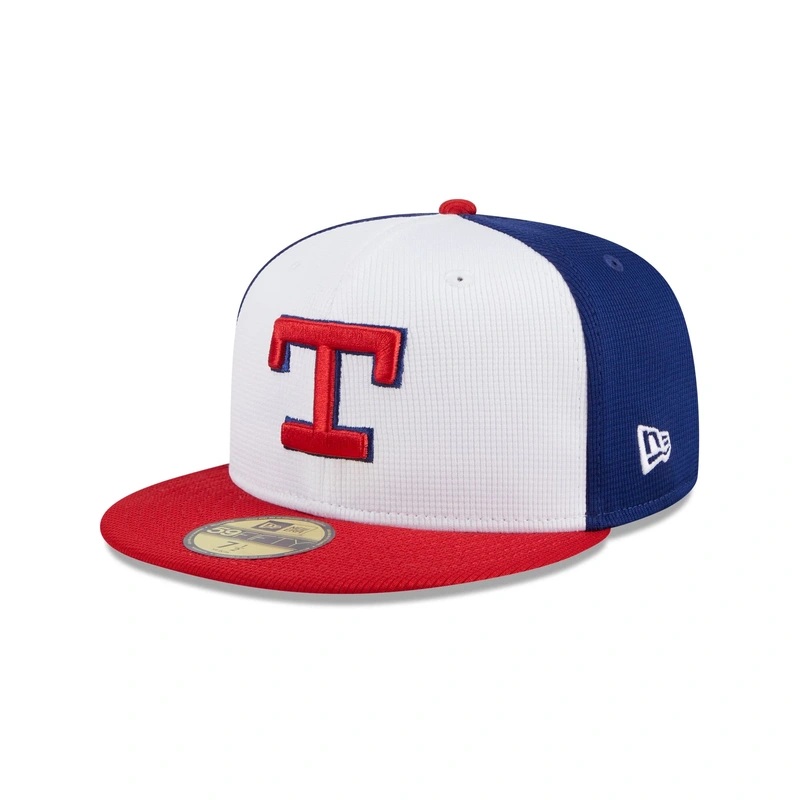 Texas Rangers 2024 Batting Practice 59FIFTY Fitted Hat