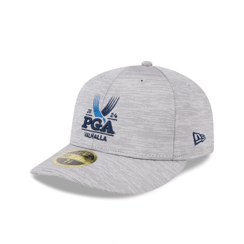 2024 PGA Championship Valhalla Gray Low Profile 59FIFTY Fitted Hat