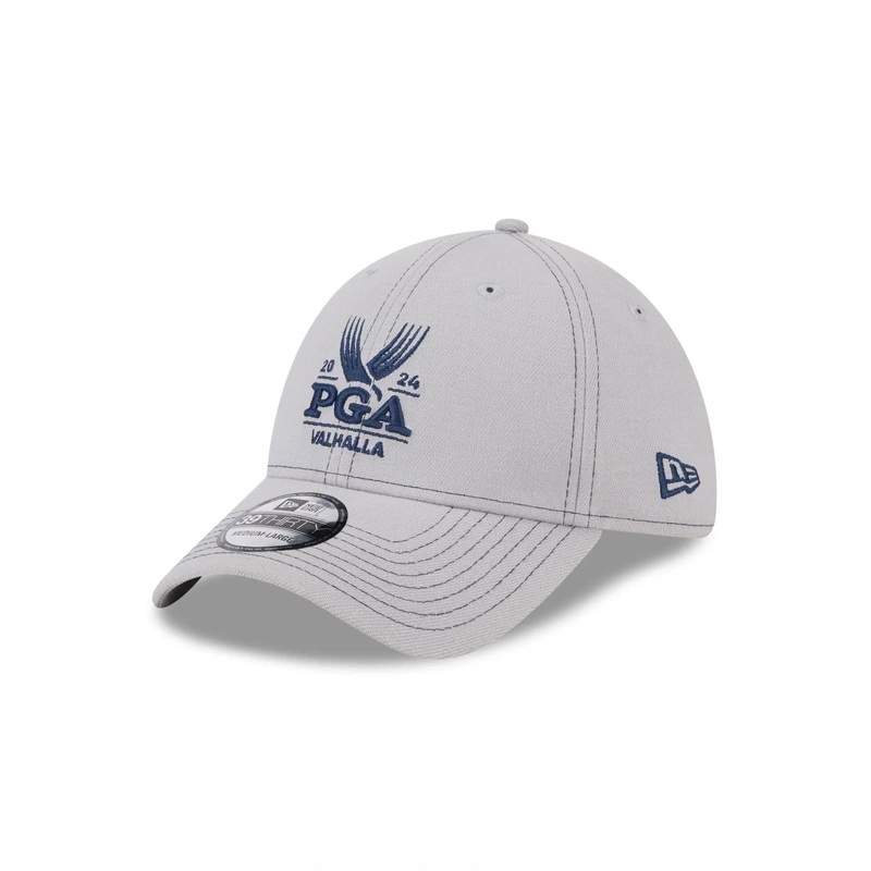 2024 PGA Championship Valhalla Gray 39THIRTY Stretch Fit Hat