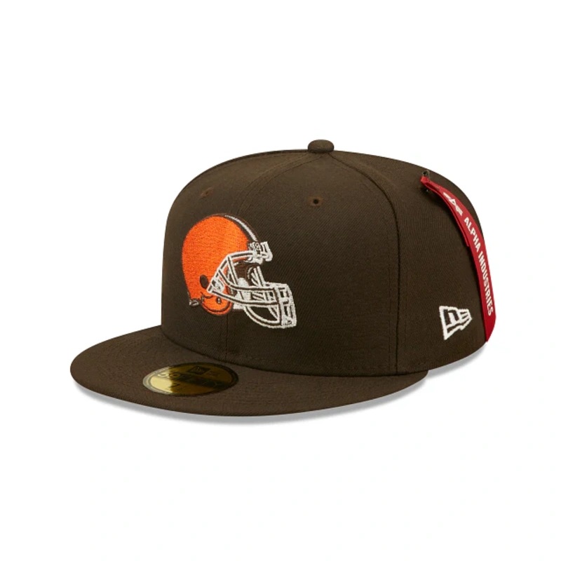 Alpha Industries X Cleveland Browns 59FIFTY Fitted Hat