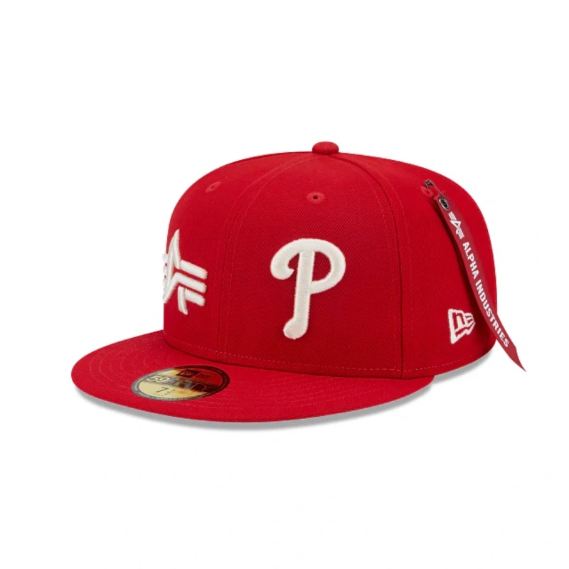 Alpha Industries X Philadelphia Phillies Dual Logo 59FIFTY Fitted Hat