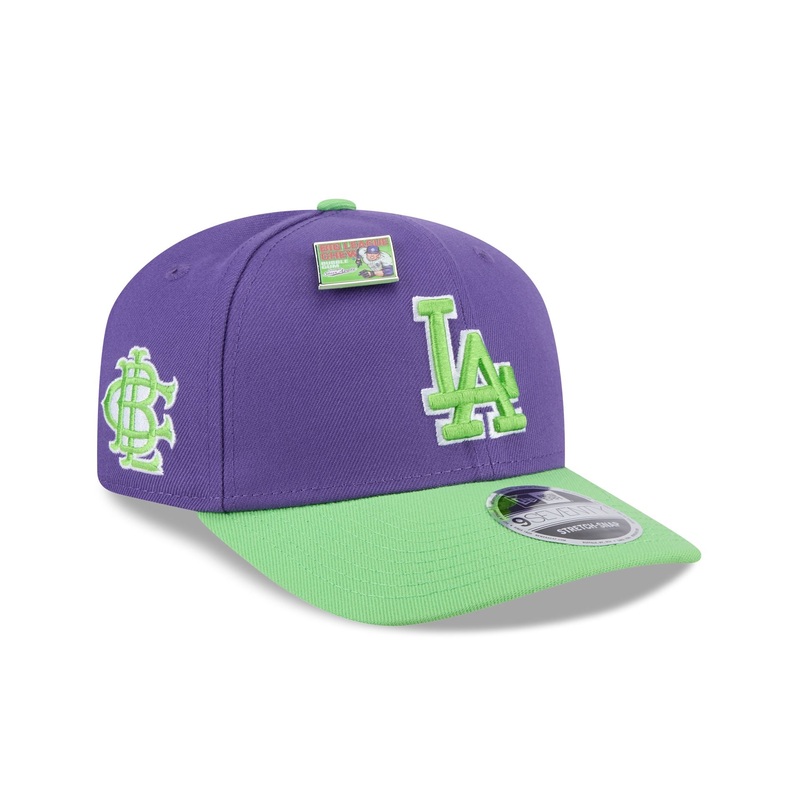 Big League Chew X Los Angeles Dodgers Swingin’ Sour Apple 9SEVENTY Stretch-Snap Hat