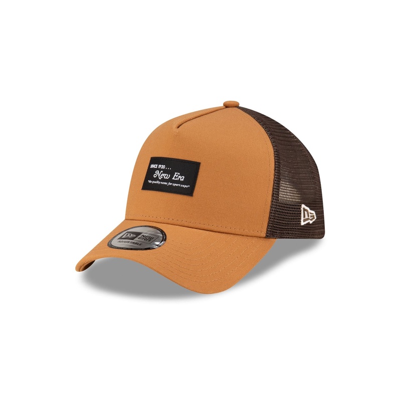Brown Duck Canvas 9FORTY A-Frame Trucker