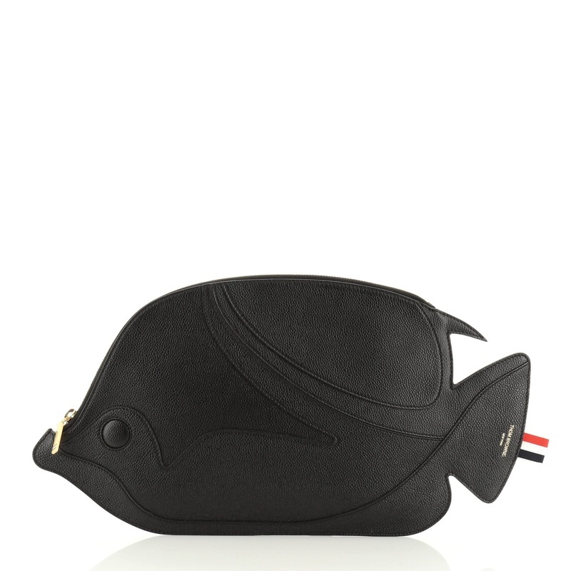 Fish Clutch Leather