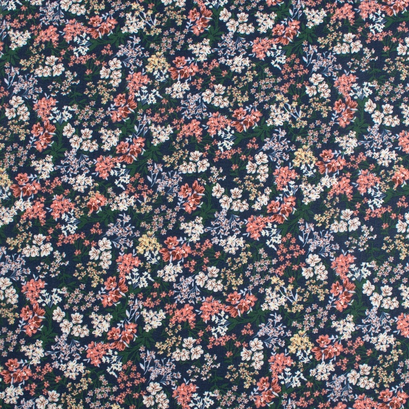 Novelty Printed Chiffon  330  Blue