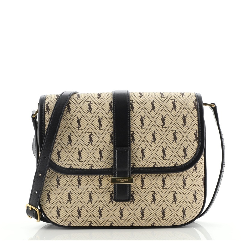 Top Flap Satchel Monogram All Over Canvas and Leather Small S744816592696