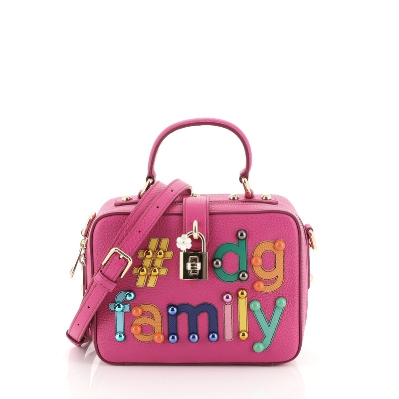 Treasure Box Bag Embellished Leather Small S744816755277