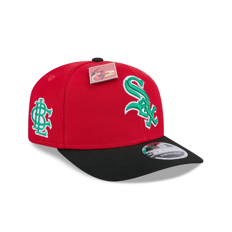 Big League Chew X Chicago White Sox Slammin’ Strawberry 9SEVENTY Stretch-Snap Hat