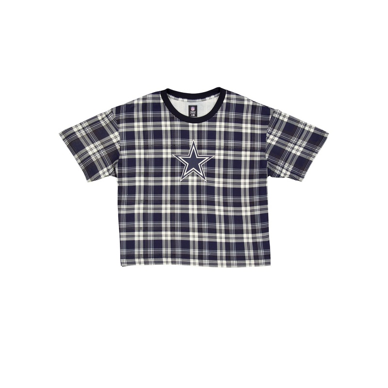 Dallas Cowboys 3rd Down Plaid Women’s T-Shirt