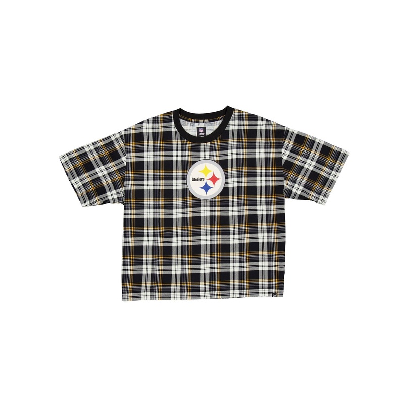 Pittsburgh Steelers 3rd Down Plaid Women’s T-Shirt