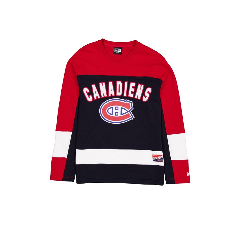 Montreal Canadiens Throwback Long Sleeve T-Shirt