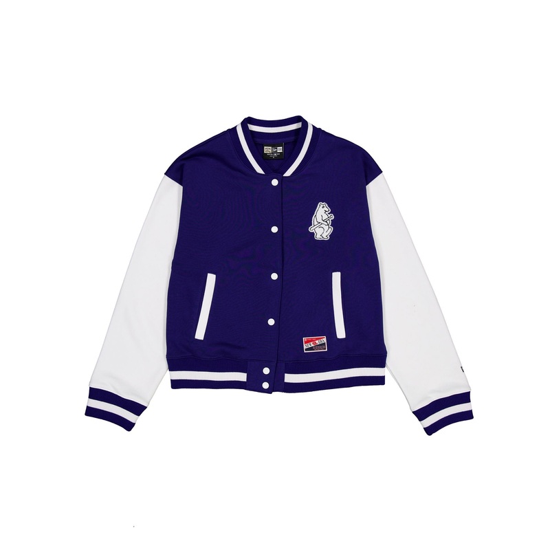 Chicago Cubs Throwback Fleece Women’s Jacket