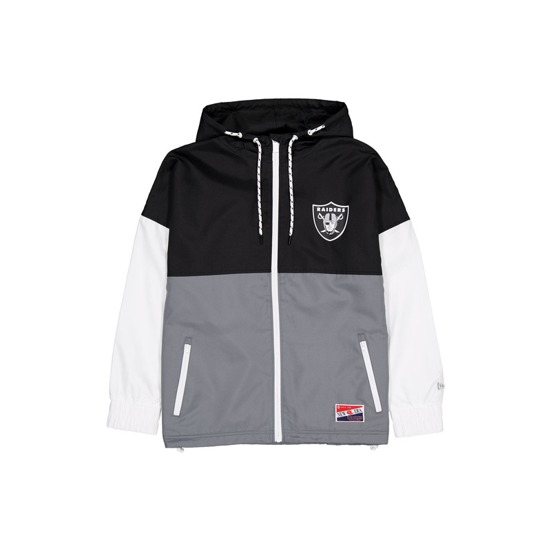 Las Vegas Raiders Throwback Windbreaker