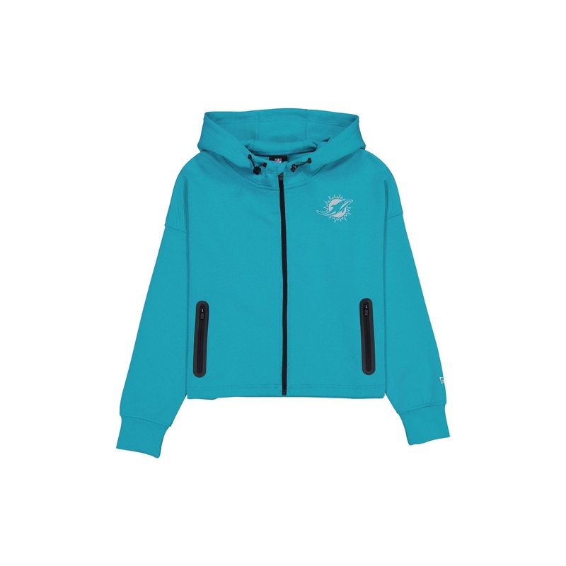 Miami Dolphins Active Women’s Full-Zip Hoodie