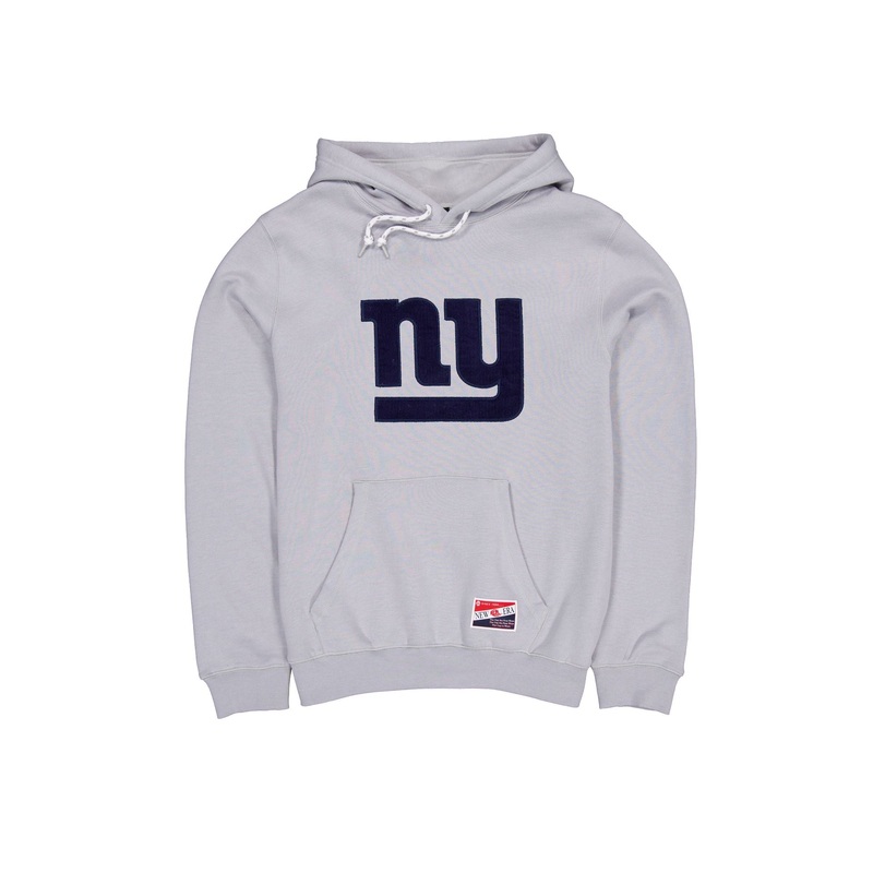 New York Giants Throwback Gray Hoodie