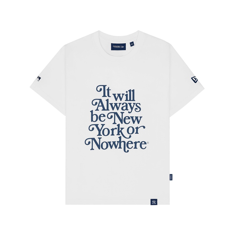 New York or Nowhere x New York Yankees White Women’s T-Shirt