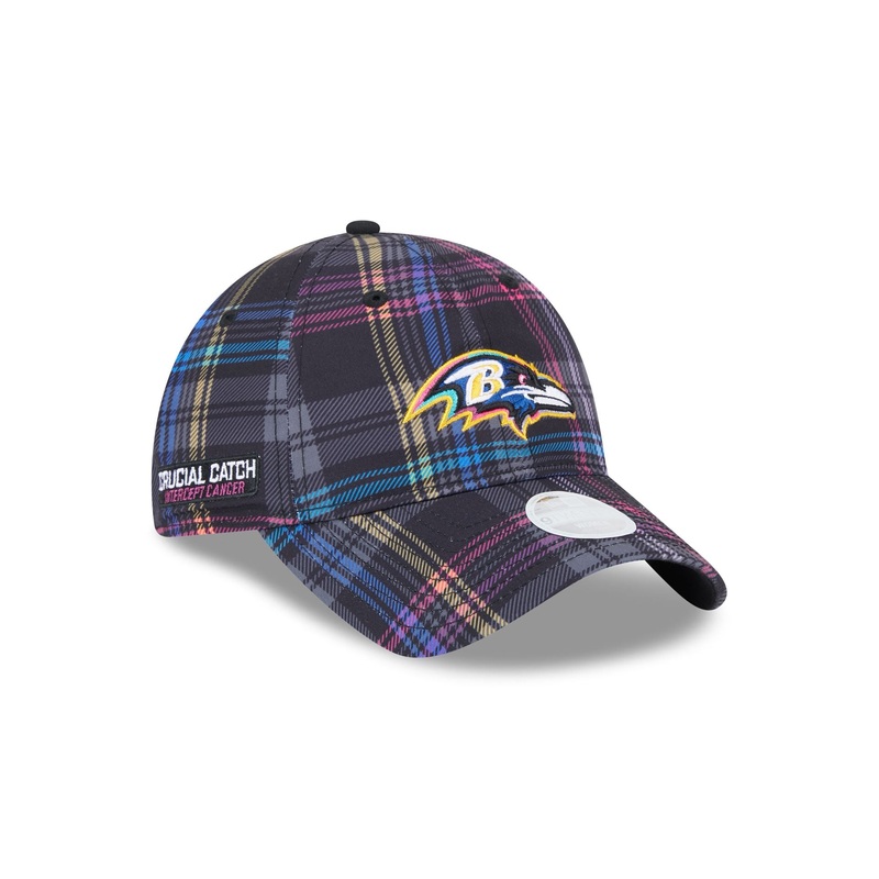 Baltimore Ravens 2024 Crucial Catch Women’s 9TWENTY Adjustable Hat