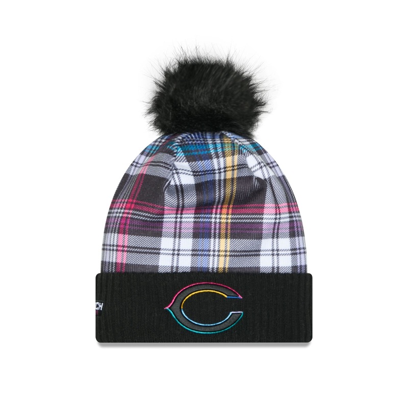 Chicago Bears 2024 Crucial Catch Women’s Pom Knit Hat