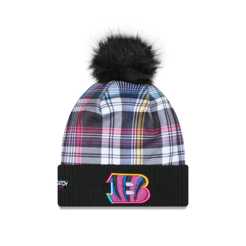 Cincinnati Bengals 2024 Crucial Catch Women’s Pom Knit Hat