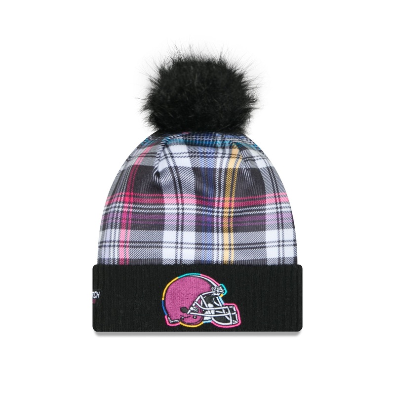 Cleveland Browns 2024 Crucial Catch Women’s Pom Knit Hat