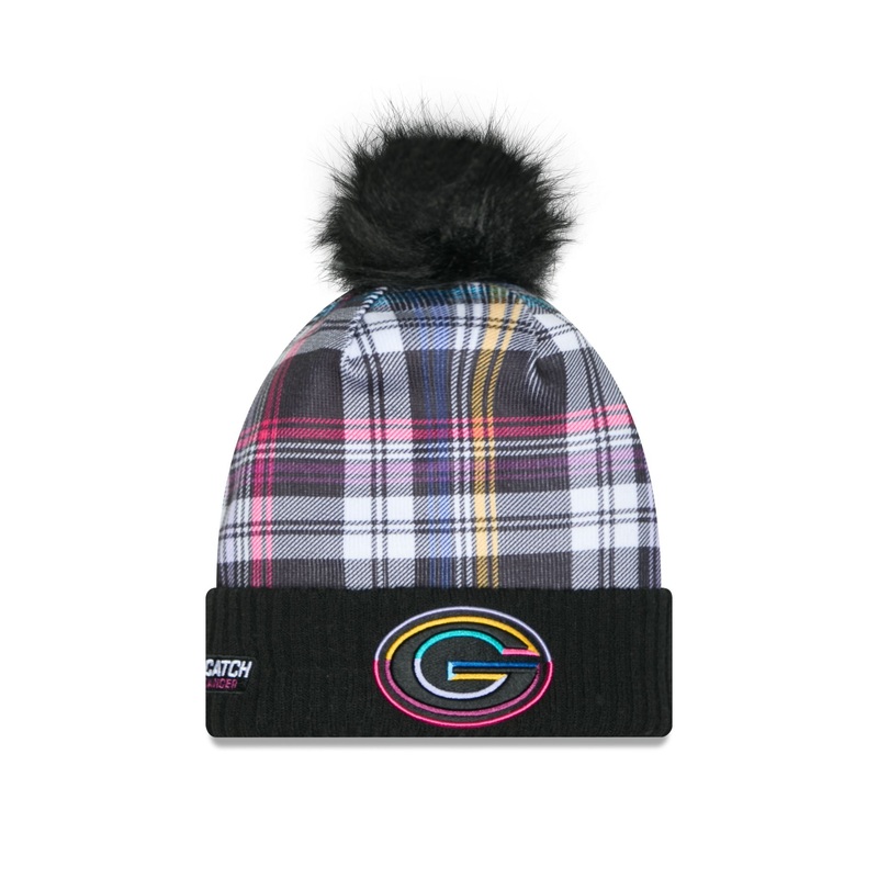 Green Bay Packers 2024 Crucial Catch Women’s Pom Knit Hat