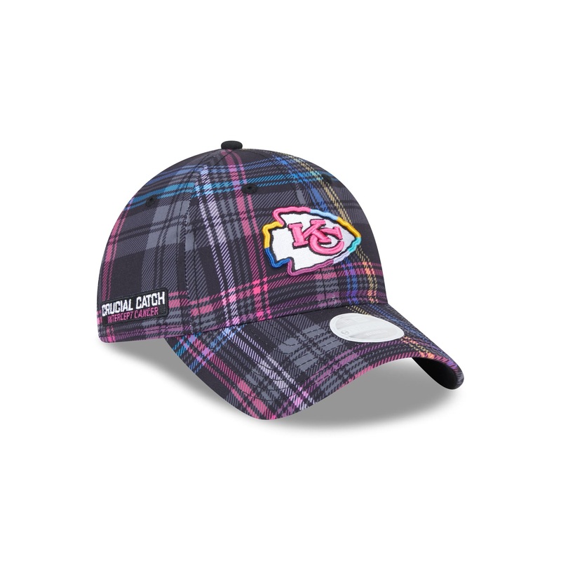 Kansas City Chiefs 2024 Crucial Catch Women’s 9TWENTY Adjustable Hat