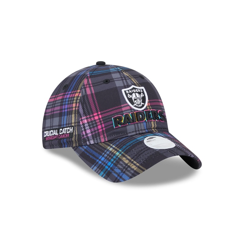 Las Vegas Raiders 2024 Crucial Catch Women’s 9TWENTY Adjustable Hat