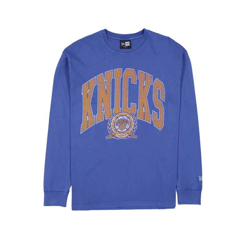 New York Knicks Oversized Essentials Long Sleeve T-Shirt