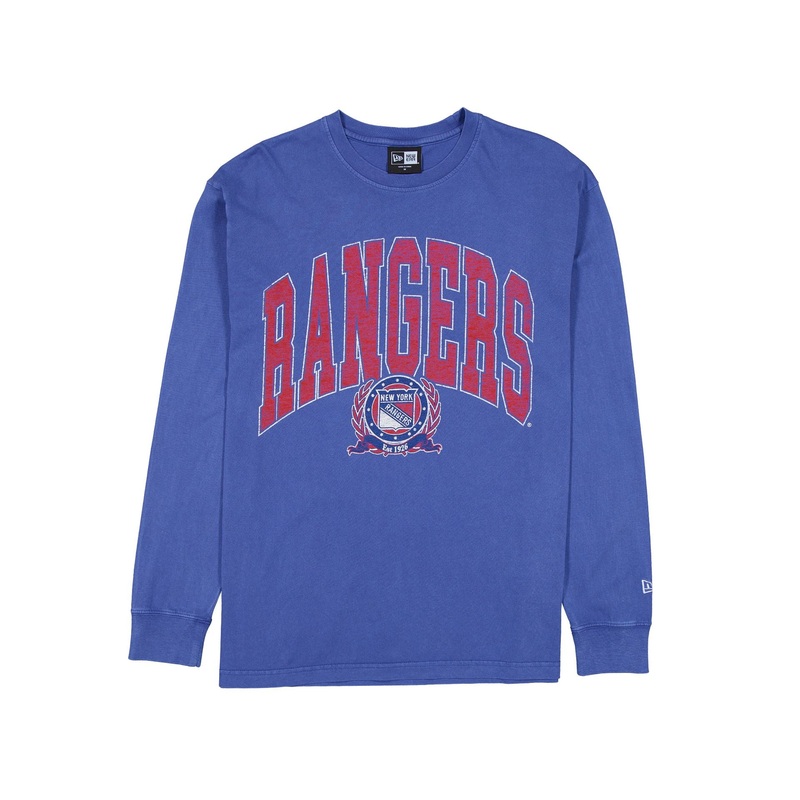 New York Rangers Oversized Essentials Long Sleeve T-Shirt