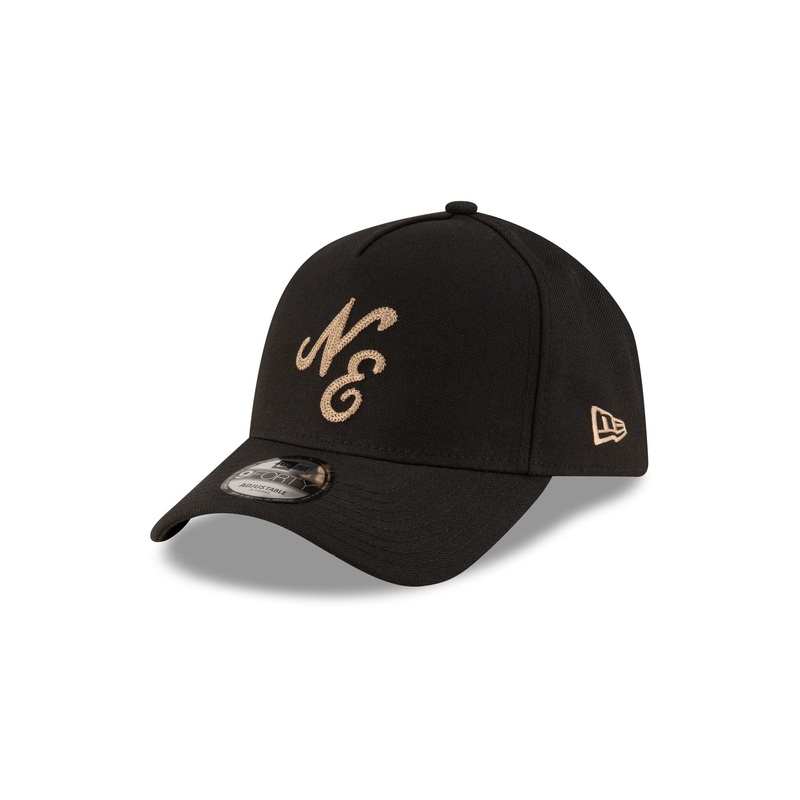 Classic Black 9FORTY A-Frame Snapback Hat