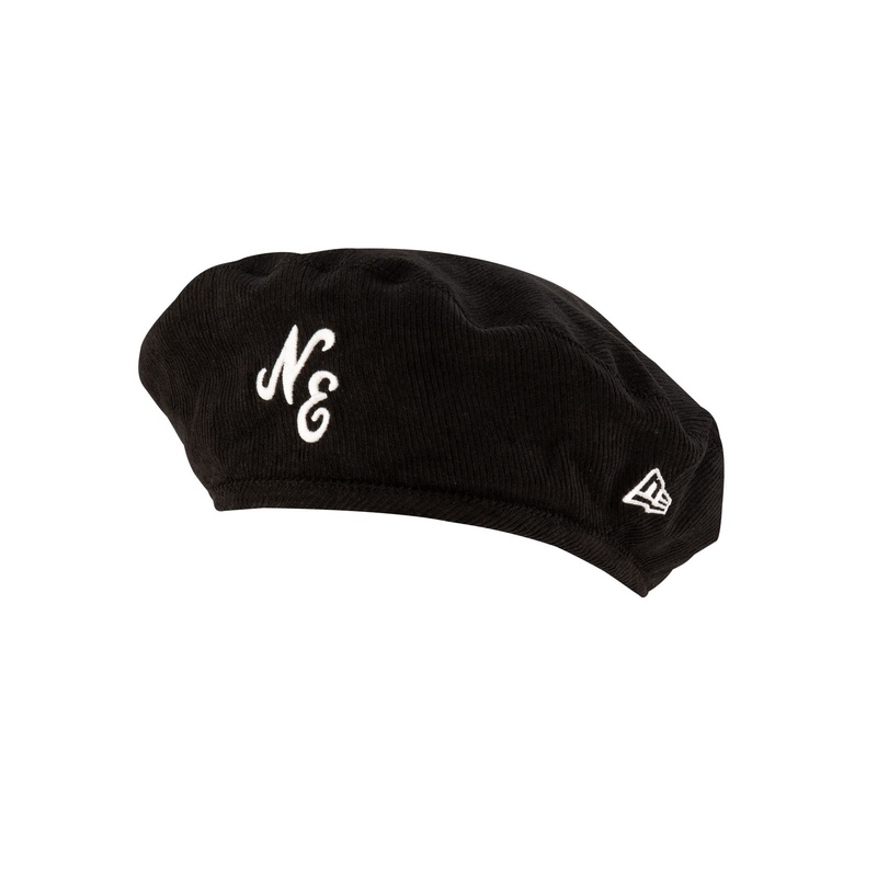 Corduroy Classic Black Beret