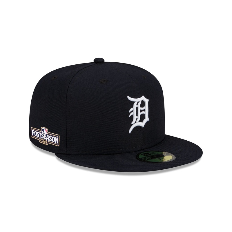 Detroit Tigers 2024 Post Season Side Patch 59FIFTY Fitted Hat