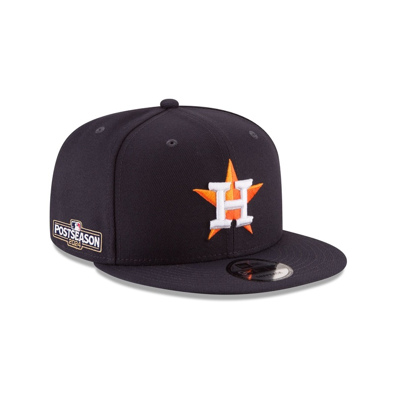 Houston Astros 2024 Post Season Side Patch 9FIFTY Snapback Hat