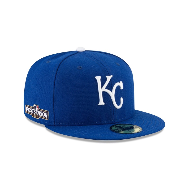 Kansas City Royals 2024 Post Season Side Patch 59FIFTY Fitted Hat