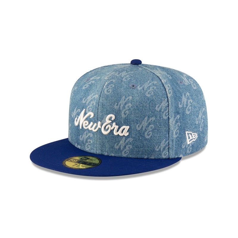 Laser Burn Out Denim 59FIFTY Fitted Hat