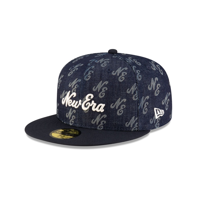 Laser Burn Out Indigo 59FIFTY Fitted Hat