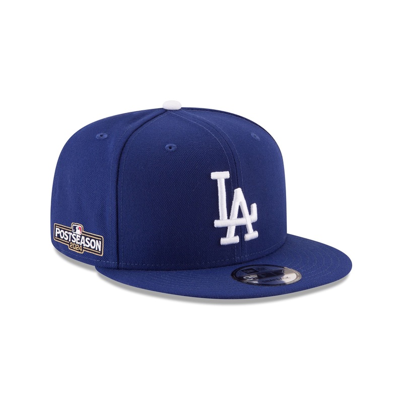 Los Angeles Dodgers 2024 Post Season Side Patch 9FIFTY Snapback Hat