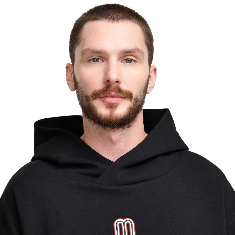 Mexico Baseball Black Hoodie